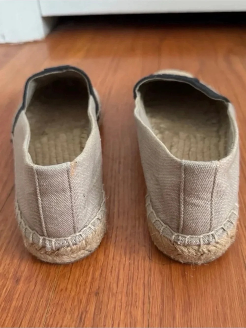 Tory Burch beige canvas